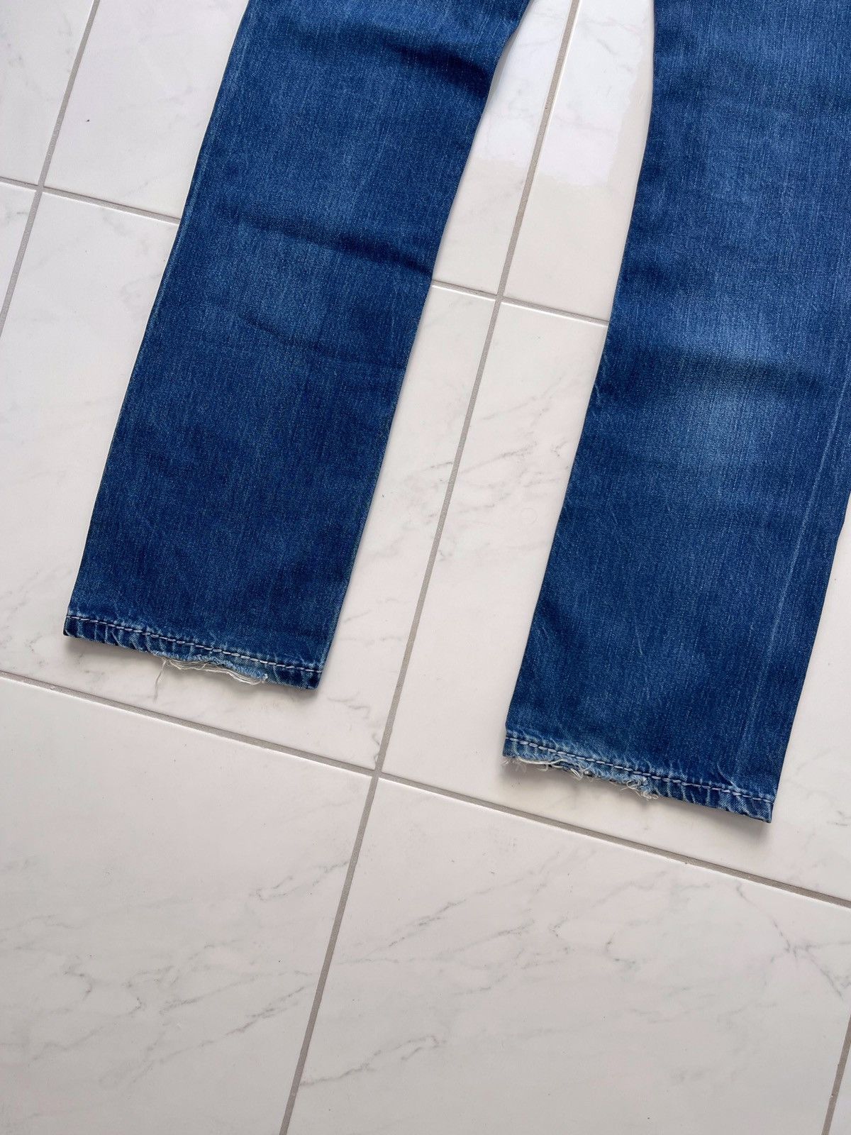 True Religion Vintage Y2k True Religion Rare Jeans TRASHED Size US 33 - 3 Thumbnail