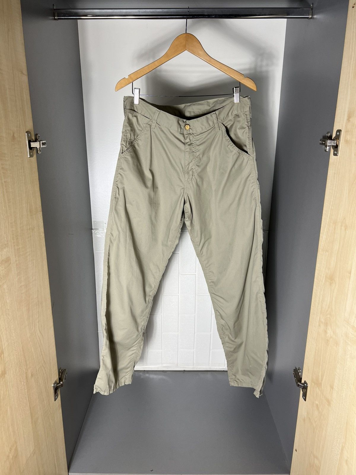Carhartt VINTAGE CARHARTT WIP REGULAR FIT CASUAL PANTS RETRO Y2K 90s Size US 32 / EU 48 - 2 Thumbnail