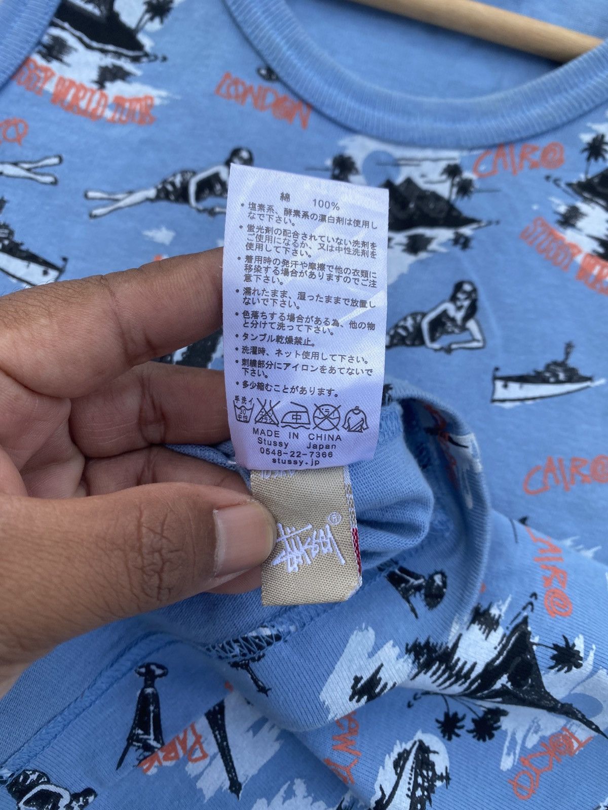 Stussy Rare Vintage Stussy World Tour Summer Cruze Singlet Size US M / EU 48-50 / 2 - 11 Thumbnail