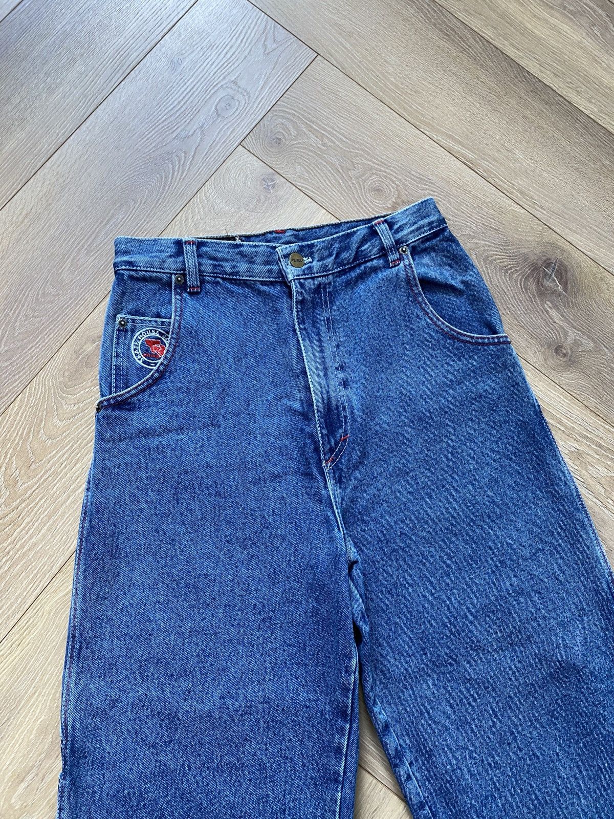 Fubu × Vintage Fubu Vintage Y2k Denim Jeans Pants Trousers Hiphop Drip Swag Size 26" / US 2 / IT 38 - 4 Thumbnail