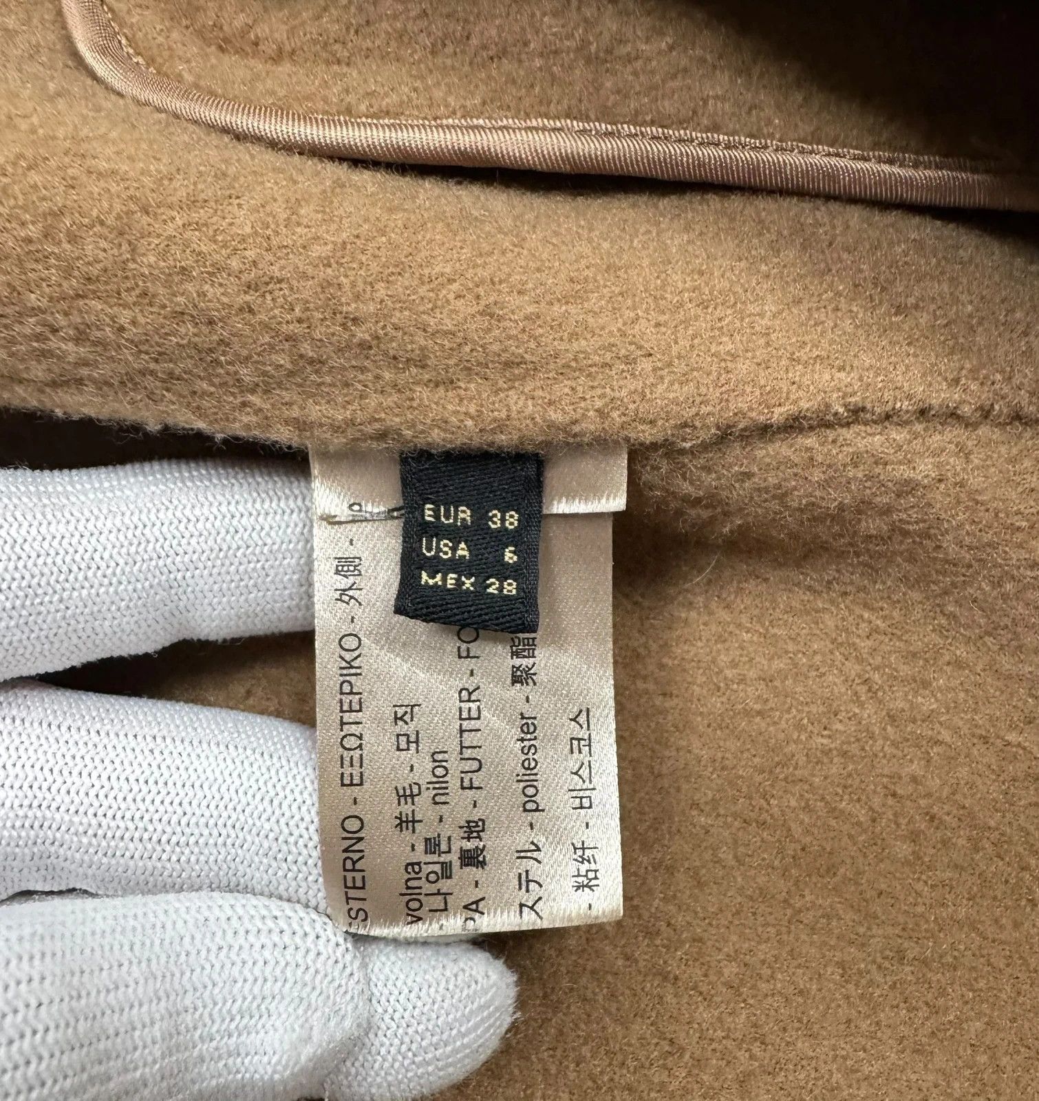 Massimo Dutti Massimo Dutti Wool Coat size 38 Size S / US 4 / IT 40 - 13 Thumbnail