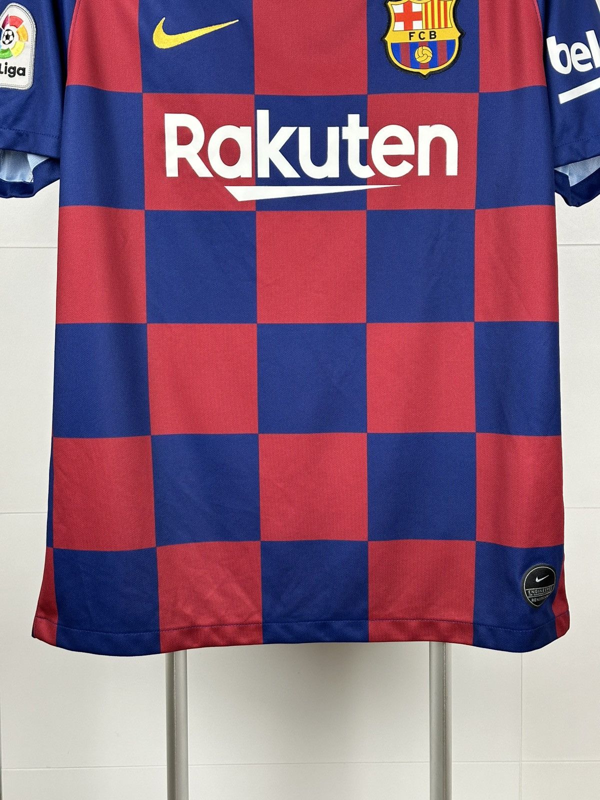 Nike FC BARCELONA 2019 20 HOME FOOTBALL SHIRT SOCCER JERSEY NIKE Size US L / EU 52-54 / 3 - 4 Thumbnail