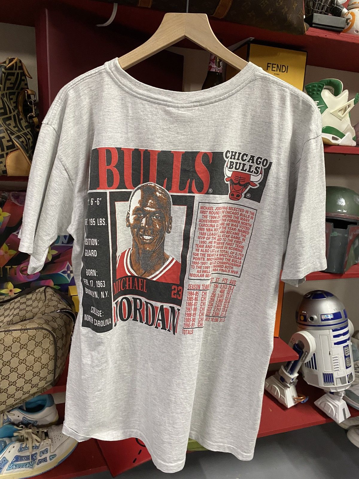 Nutmeg × Vintage Vintage 90’s Chicago Bulls Michael Jordan Shirt Adult Large Size US L / EU 52-54 / 3 - 2 Thumbnail