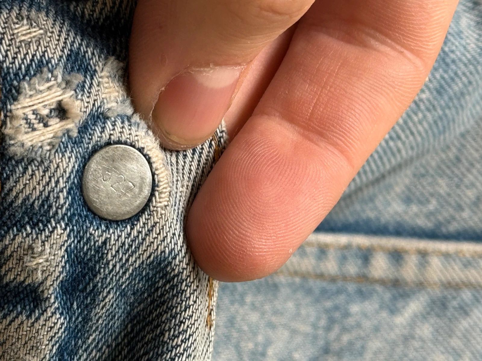 Levi's Veste Jean Levi's Type III trucker 71608 Made In USA 1980 Size US M / EU 48-50 / 2 - 10 Thumbnail
