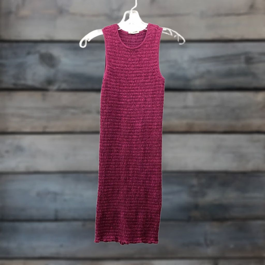 aritzia purple dress Revive Poplin Dress