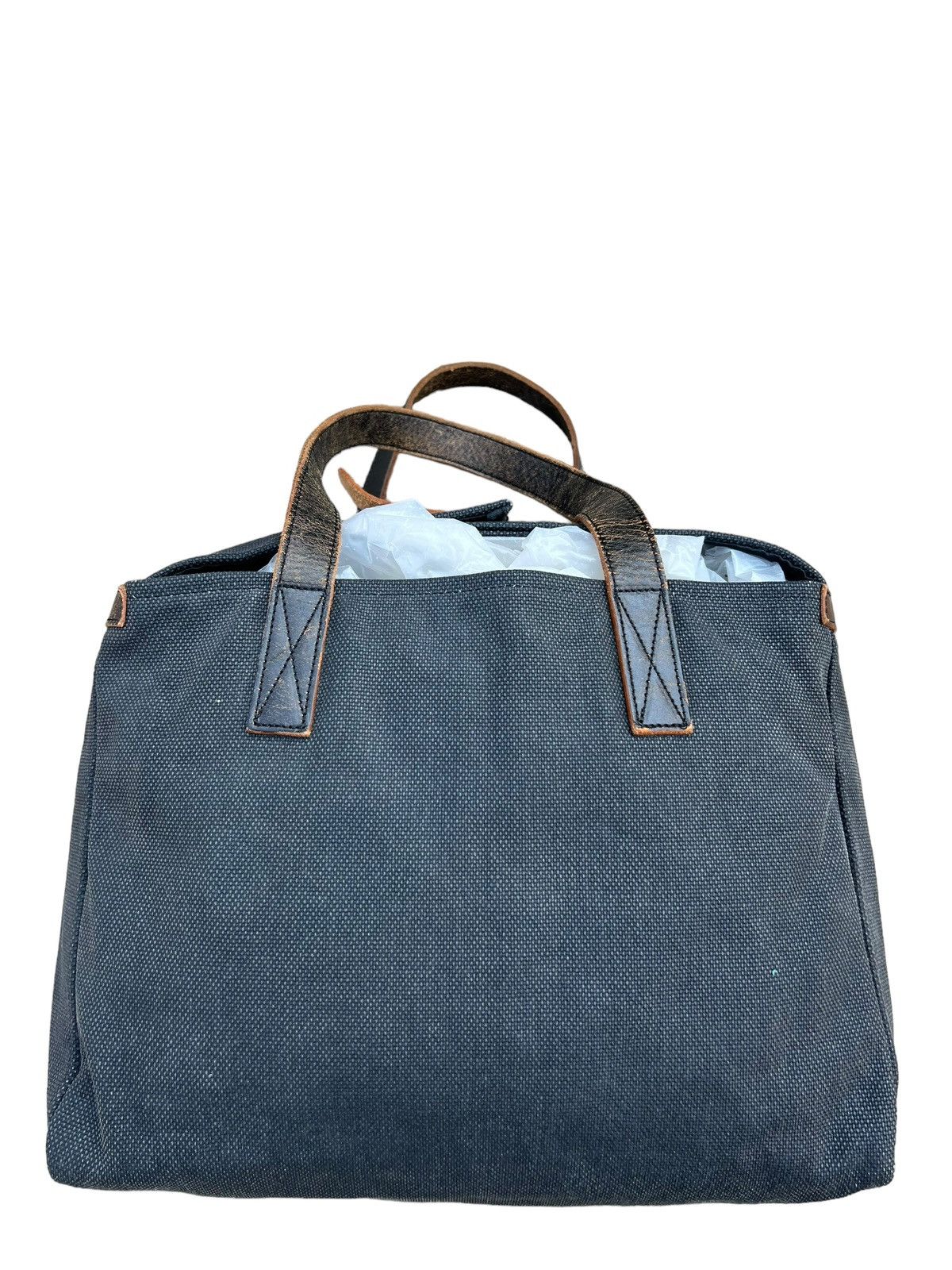 Porter 53225320 Waxed Herringbone Twill Cotton Handle Bag Size ONE SIZE - 4 Thumbnail