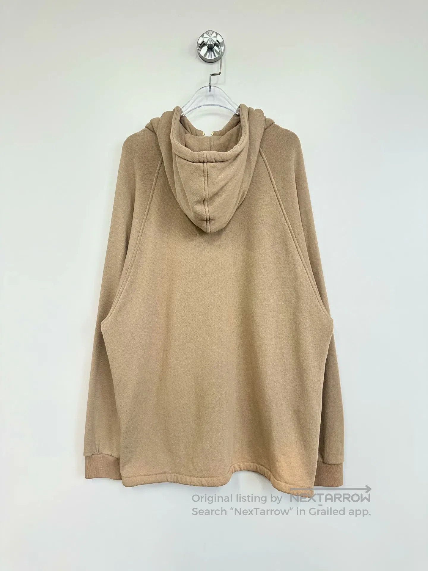 Gucci Guicci Khaki half-zippered embroidered logo hooded sweatsh Size US S / EU 44-46 / 1 - 2 Thumbnail
