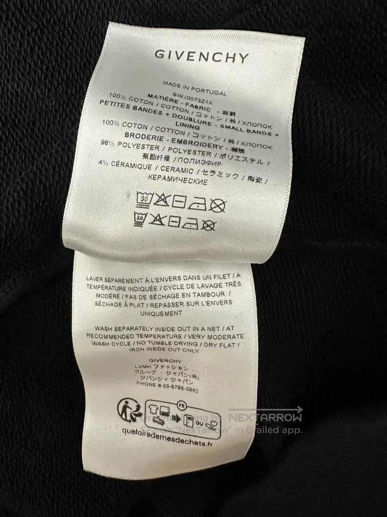 Givenchy Givenchy Classic Black Zip Hoodie Loose Fit Jacket Size US L / EU 52-54 / 3 - 6 Thumbnail