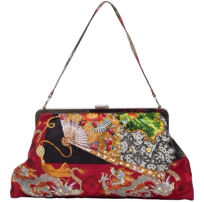 Dolce & Gabbana DOLCE & GABBANA SILK EVENING BAG Size ONE SIZE - 1 Thumbnail