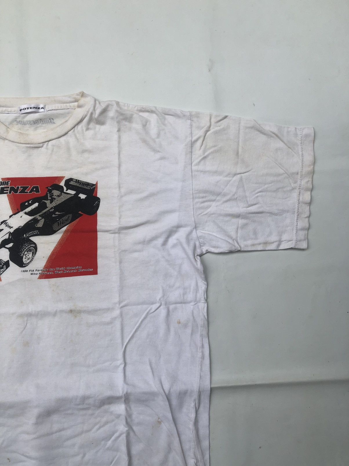 Japanese Brand × KMRii 1999 fia Formula One World Champion Mika Hakkinen Tee Size US L / EU 52-54 / 3 - 2 Thumbnail