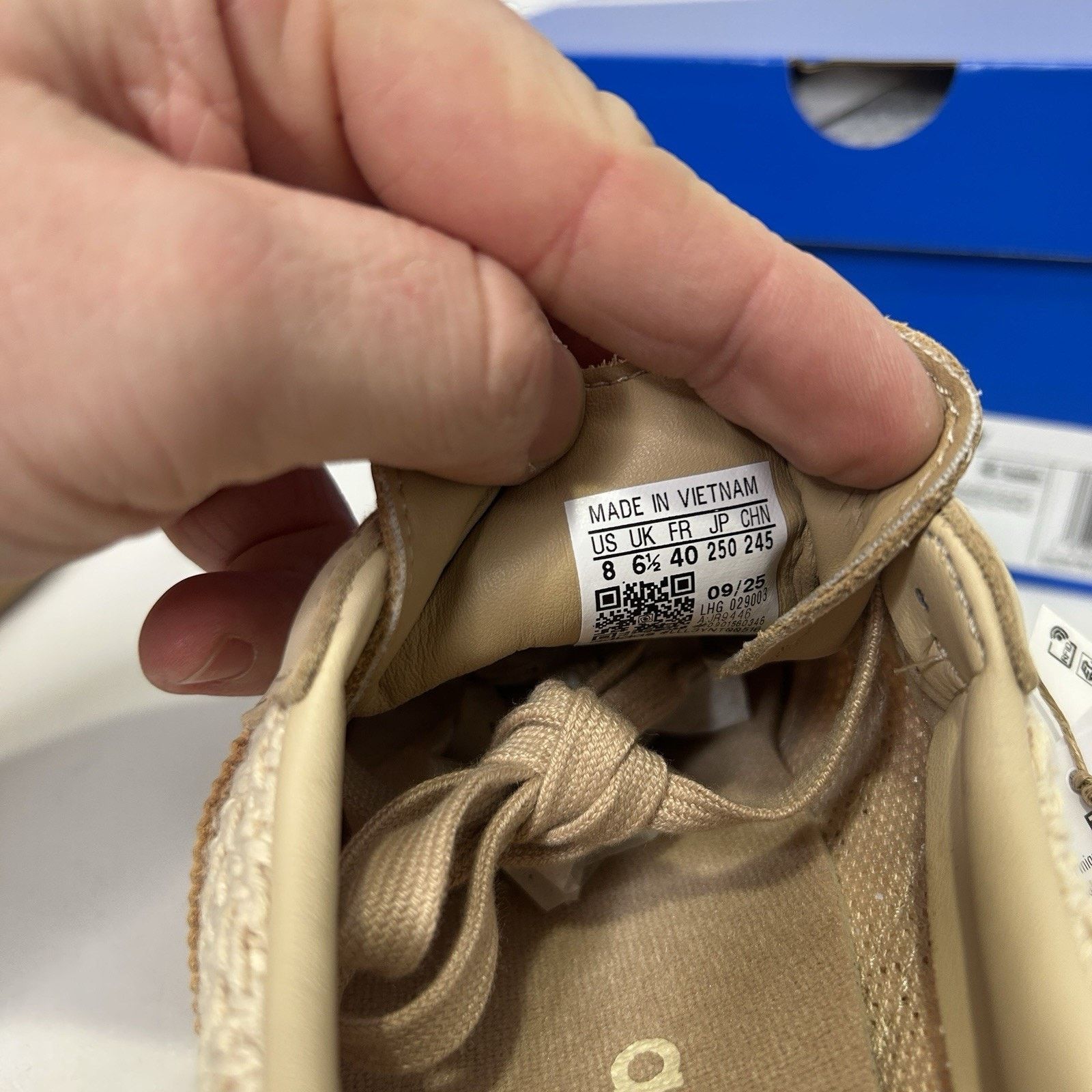 Adidas adidas Womens Samba OG Knit Pack - “Sand Strata” JR9446 Size US 6.5 / IT 36.5 - 6 Thumbnail