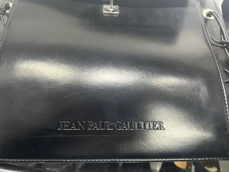 Jean Paul Gaultier Jean Paul Gaultier Wire "fake BERkin" Shoulder Bag Size ONE SIZE - 6 Thumbnail