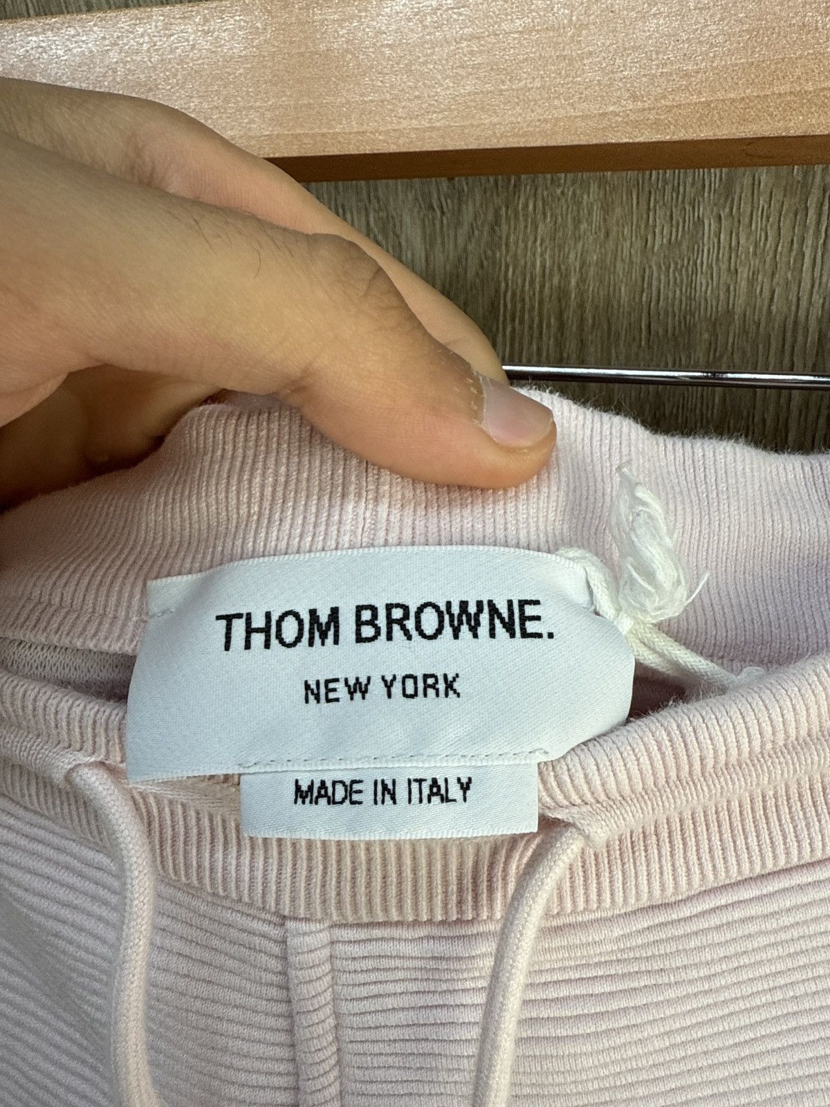 Thom Browne Thome Browne Pink Thermal Sweats Size US 29 - 7 Thumbnail