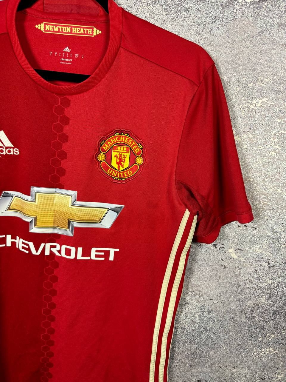 Adidas Vintage Manchester United 2016/17 Adidas Soccer Jersey Size US S / EU 44-46 / 1 - 13 Thumbnail