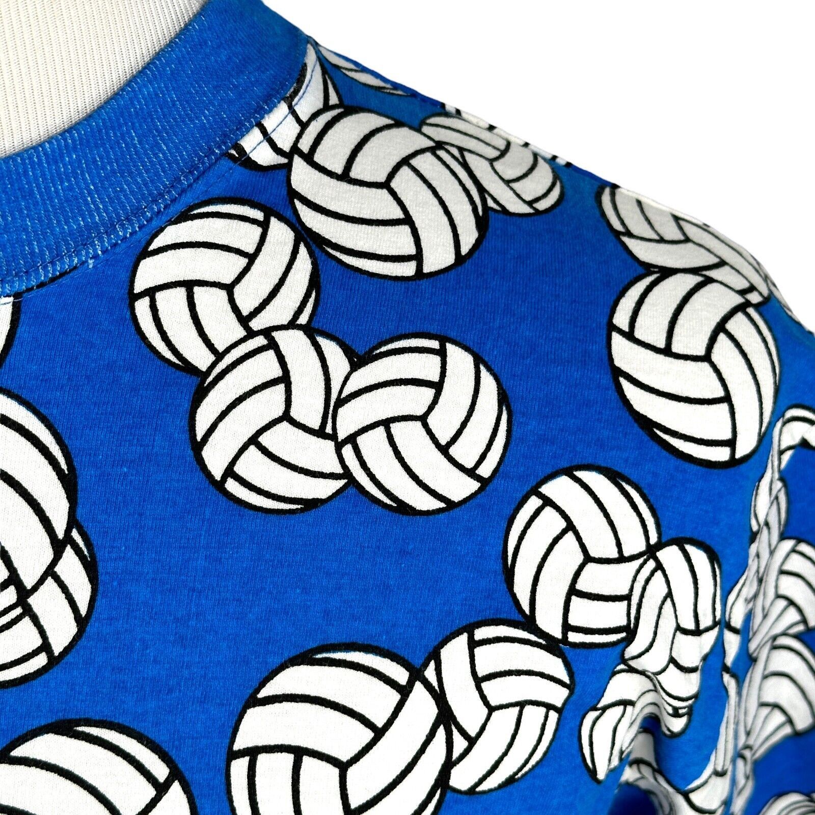 Big Dogs Big Dogs T-Shirt Large Blue AOP Volleyball Print Rare 90s Size US L / EU 52-54 / 3 - 4 Thumbnail