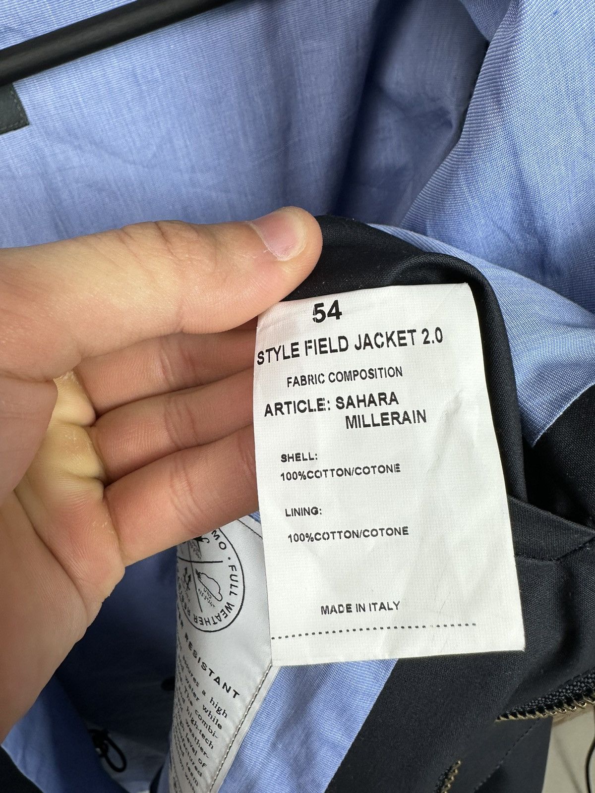 Designer Pelikamo Zurich Full weather resistant Jacket Men L XL 54 Size US L / EU 52-54 / 3 - 18 Thumbnail
