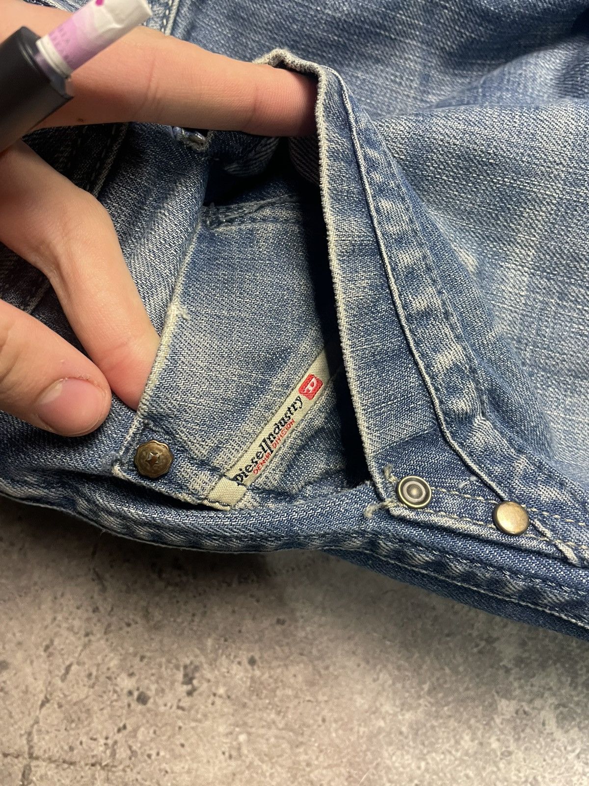 Diesel Vintage Y2K Diesel jeans baggy denim pants w33 l32 Size US 32 / EU 48 - 9 Thumbnail