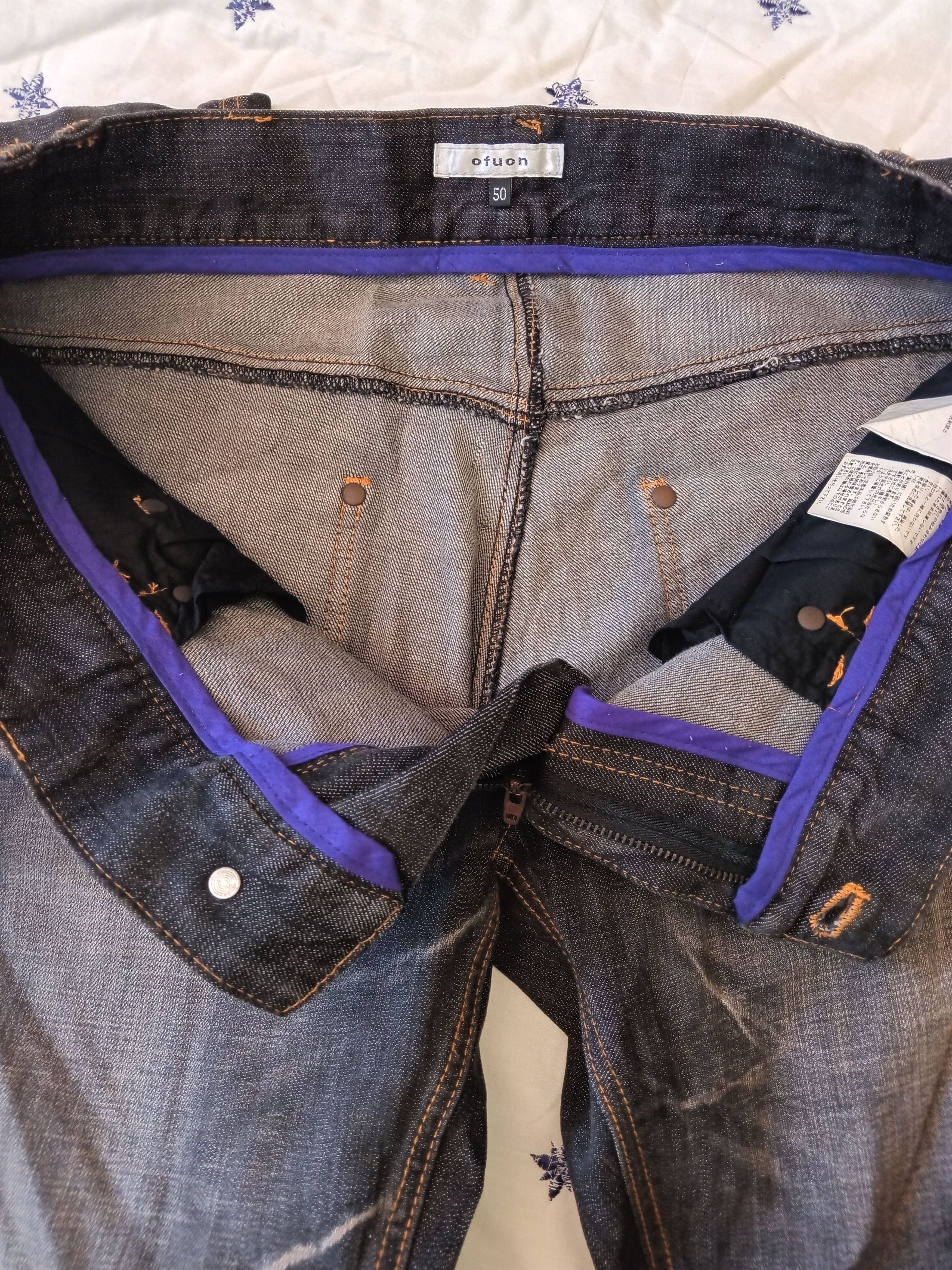If Six Was Nine × Japanese Brand × Vintage Flare Jeans OFUON Japan Wash Faded Denim Boot Cut Size US 36 / EU 52 - 12 Thumbnail