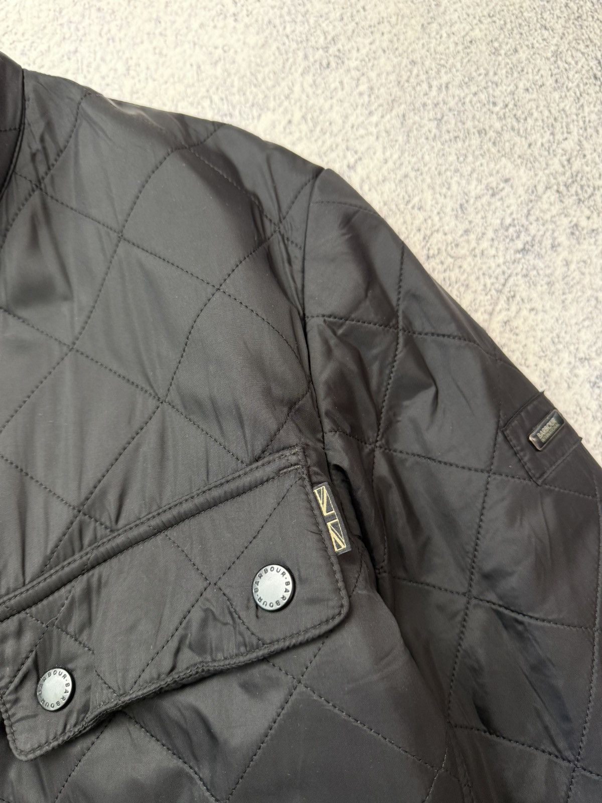 Barbour BARBOUR INTERNATIONAL ARIEL POLARQUILT MEN JACKET SIZE M Size US M / EU 48-50 / 2 - 13 Thumbnail