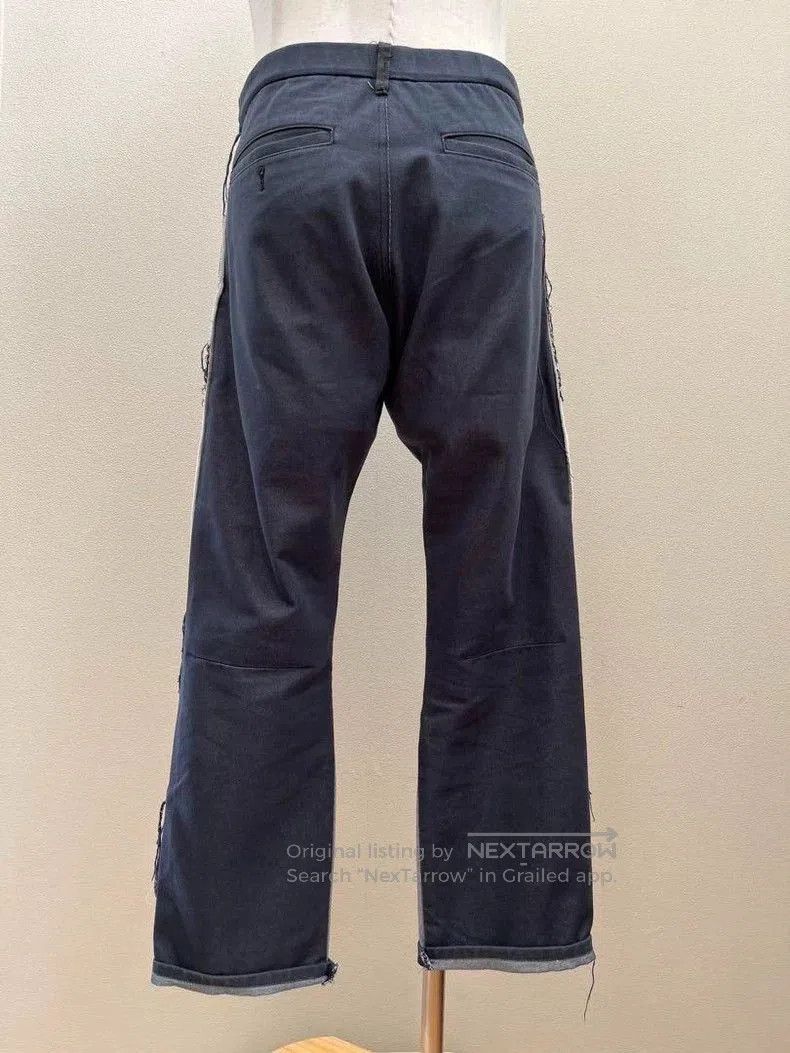 Comme des Garcons Comme des Garçons Shirt Paneled Denim Pants. Size US 27 - 2 Thumbnail