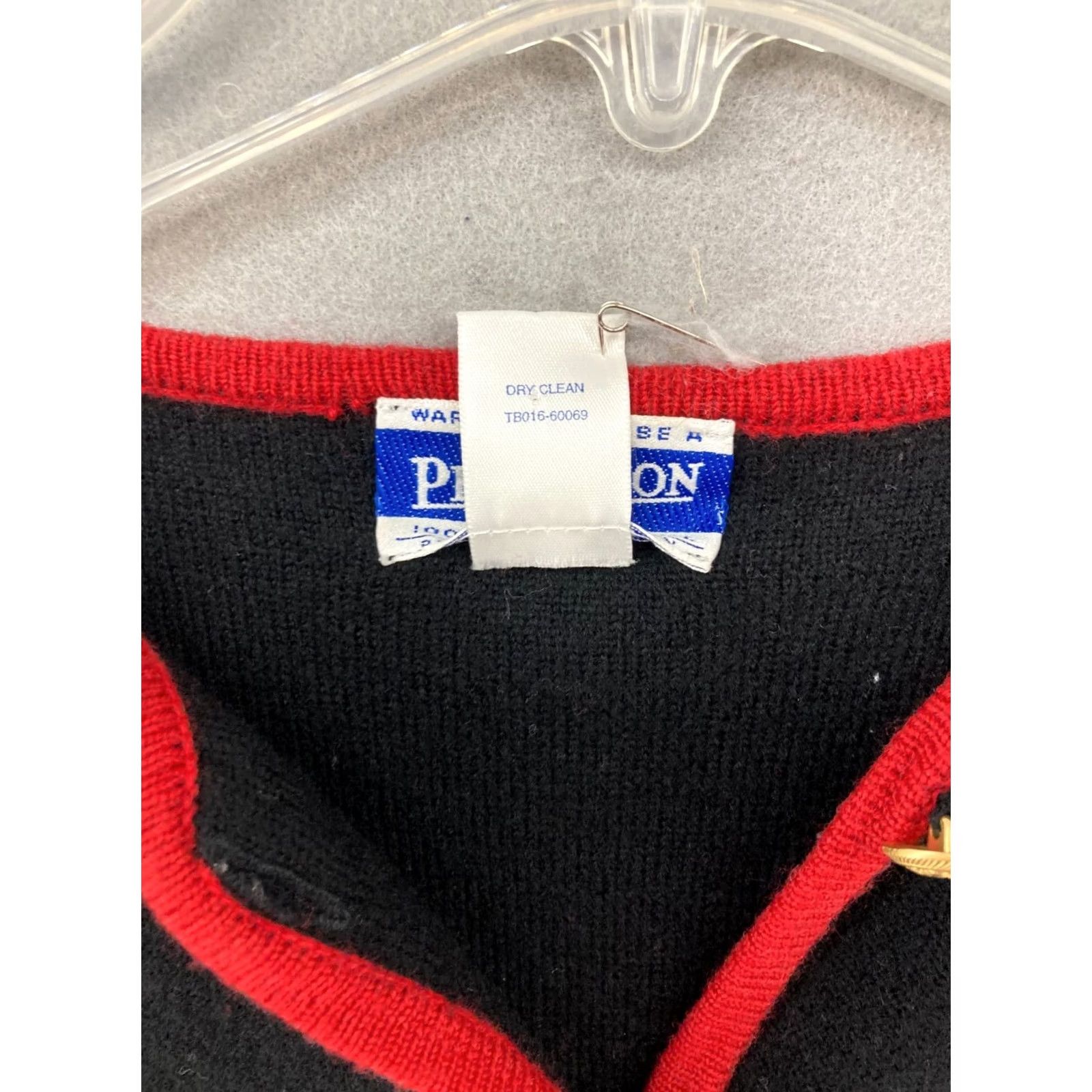 Pendleton Pendleton Sweater Cardigan Womens M Black Embroidered Wool Vintage Size M / US 6-8 / IT 42-44 - 7 Thumbnail