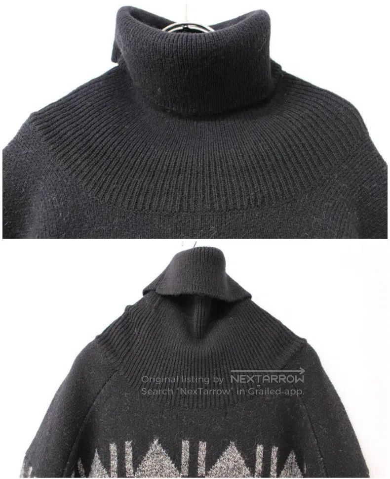Junya Watanabe Junya Watanabe High-Neck Wool Sweater Size US M / EU 48-50 / 2 - 4 Thumbnail