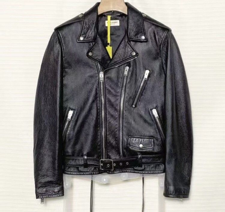 Saint Laurent Paris × Yves Saint Laurent Saint Laurent Rare L01 Blood Tooth Blood Luster Sheepskin Ja Size US L / EU 52-54 / 3 - 2 Thumbnail