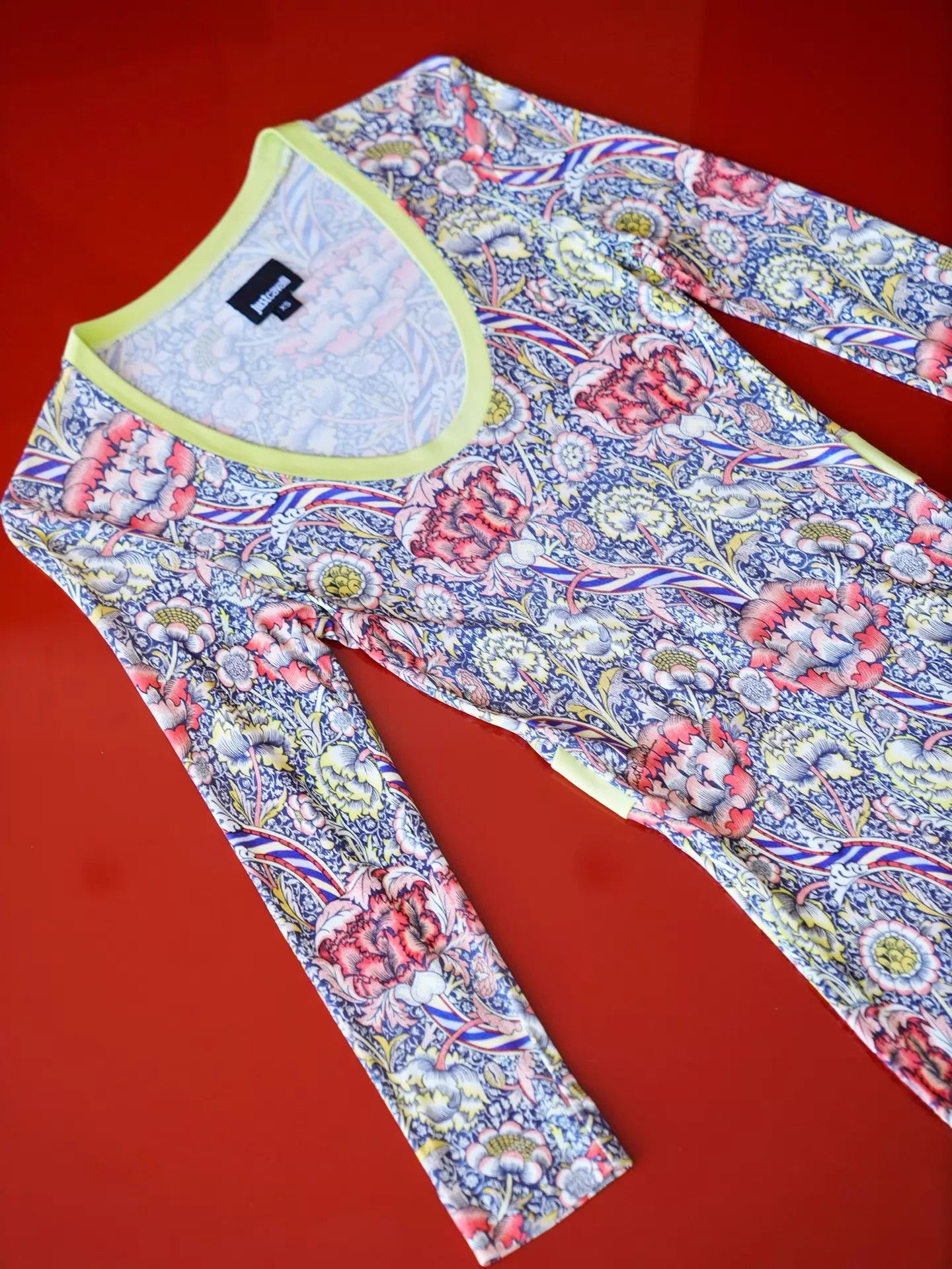 Just Cavalli Just Cavalli 2014 Resort XS Fitted Stretch 8-Sleeve Dress Size XS / US 0-2 / IT 36-38 - 3 Thumbnail