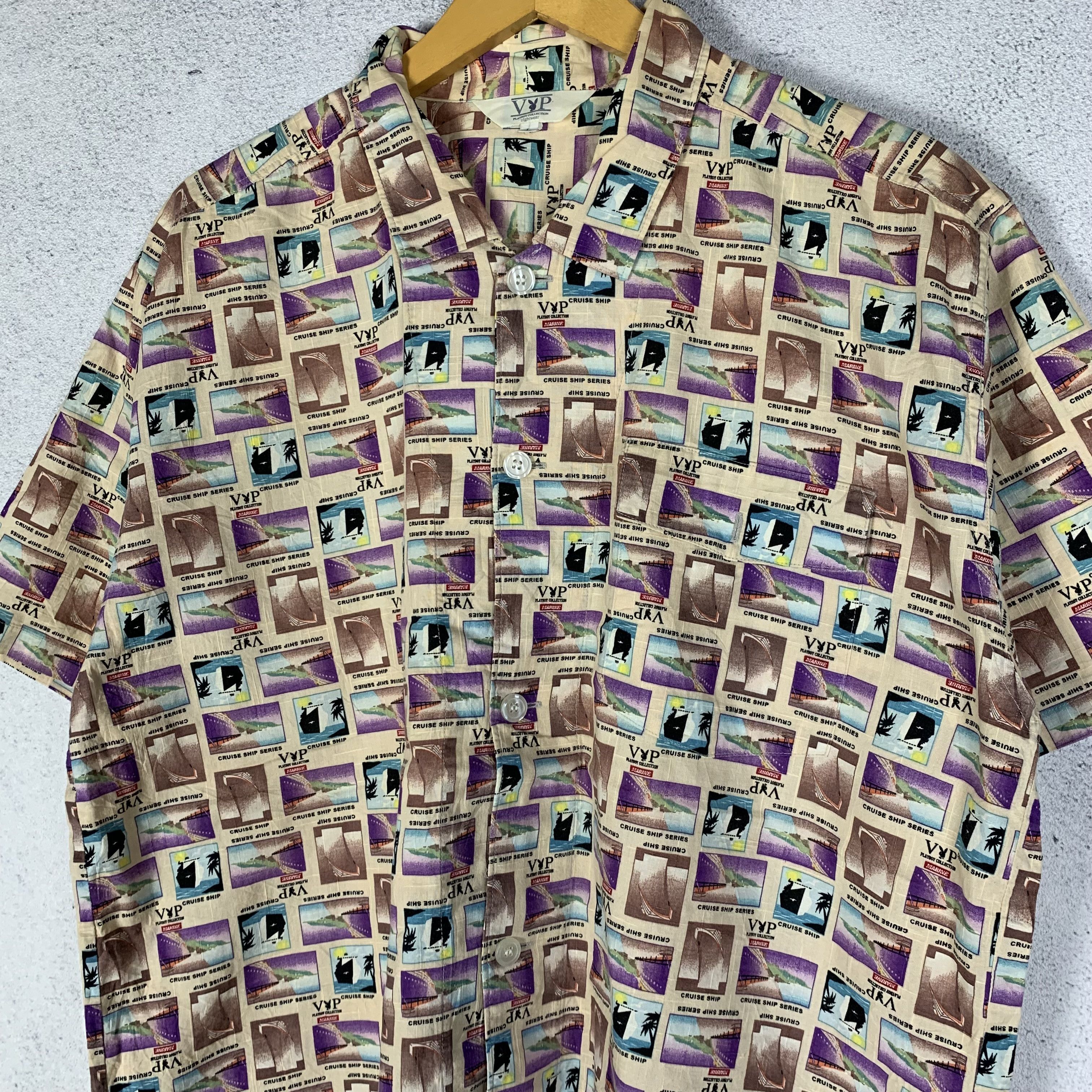 Playboy Vintage Playboy Collection Button Up Shirt Size US L / EU 52-54 / 3 - 3 Thumbnail