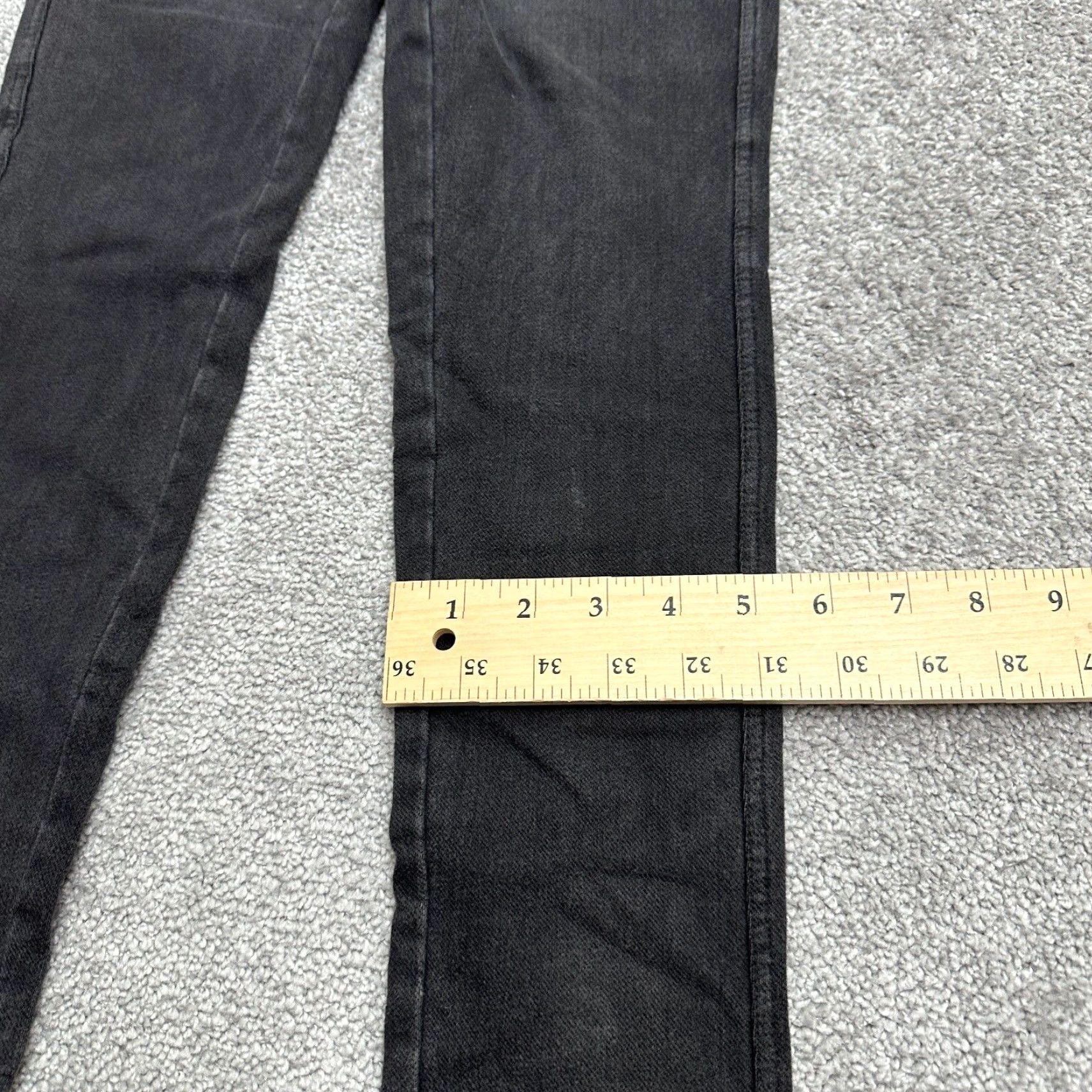 Calzedonia Calzedonia Jeans Jegging Womens Medium Black Pull On 28x29 Regular High Rise Stretch Size 32" / US 10 / IT 46 - 6 Thumbnail
