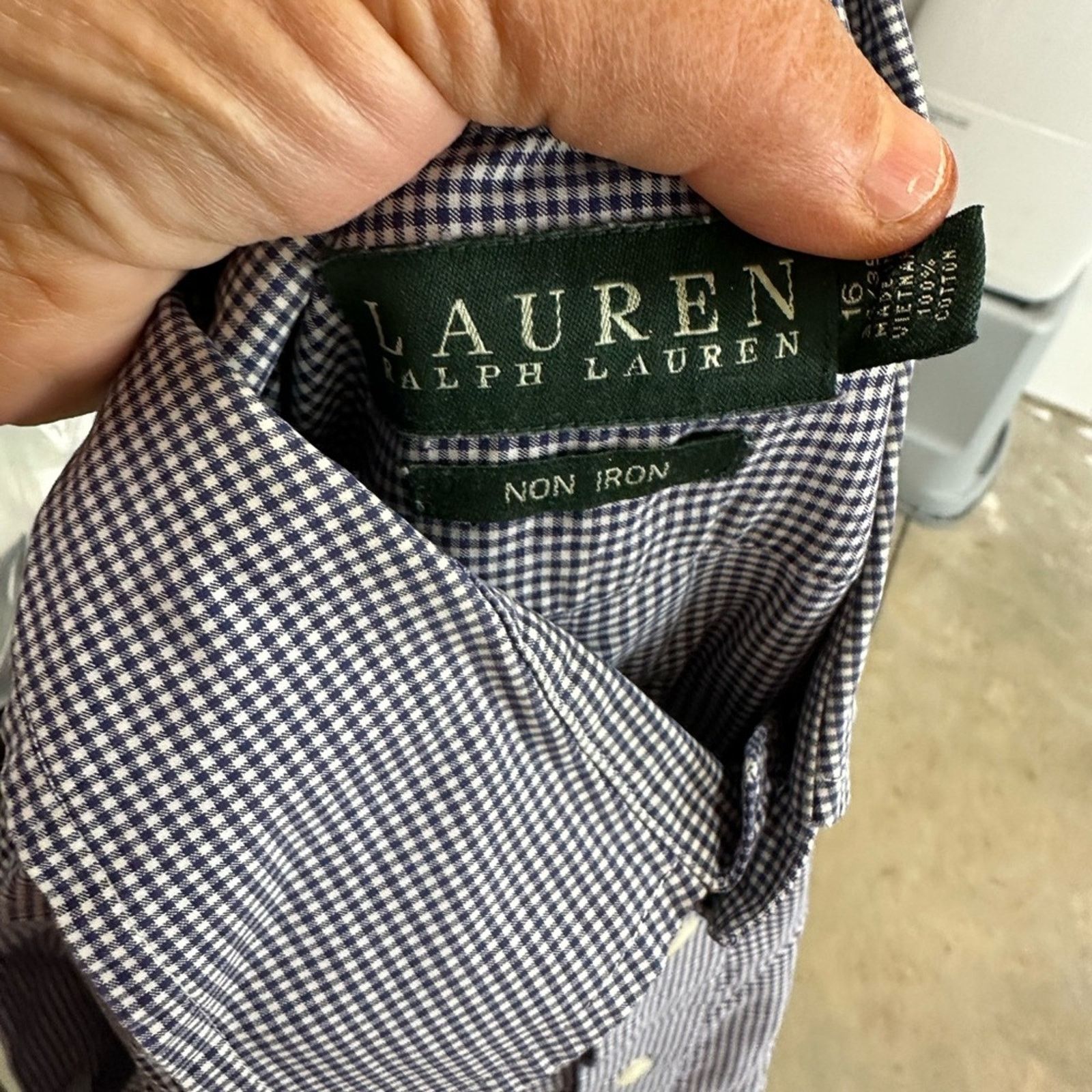 Lauren Ralph Lauren Lauren Ralph Lauren Gingham Print Button Down Shirt Size US M / EU 48-50 / 2 - 2 Thumbnail