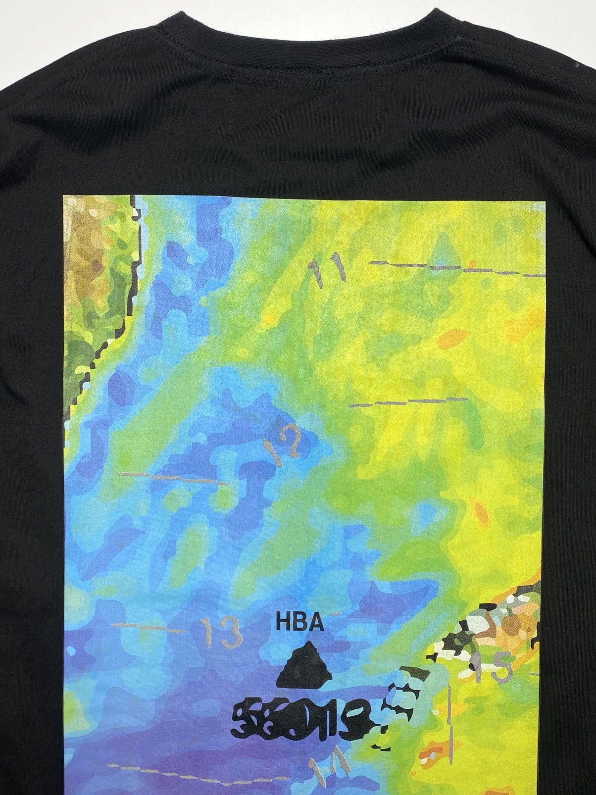 Hood By Air Hood By Air - Weather Map Long Sleeve T-Shirt Size US XL / EU 56 / 4 - 9 Thumbnail