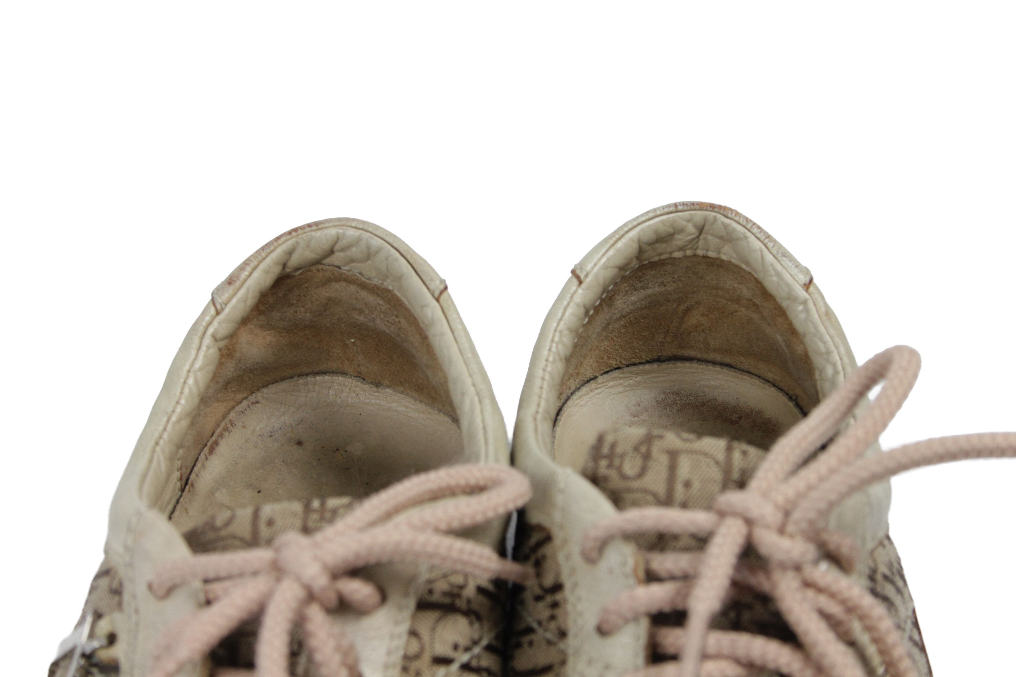 Dior 00S Galliano Era Diorissimo Low Sneakers Vintage Size US 8 / IT 38 - 12 Thumbnail