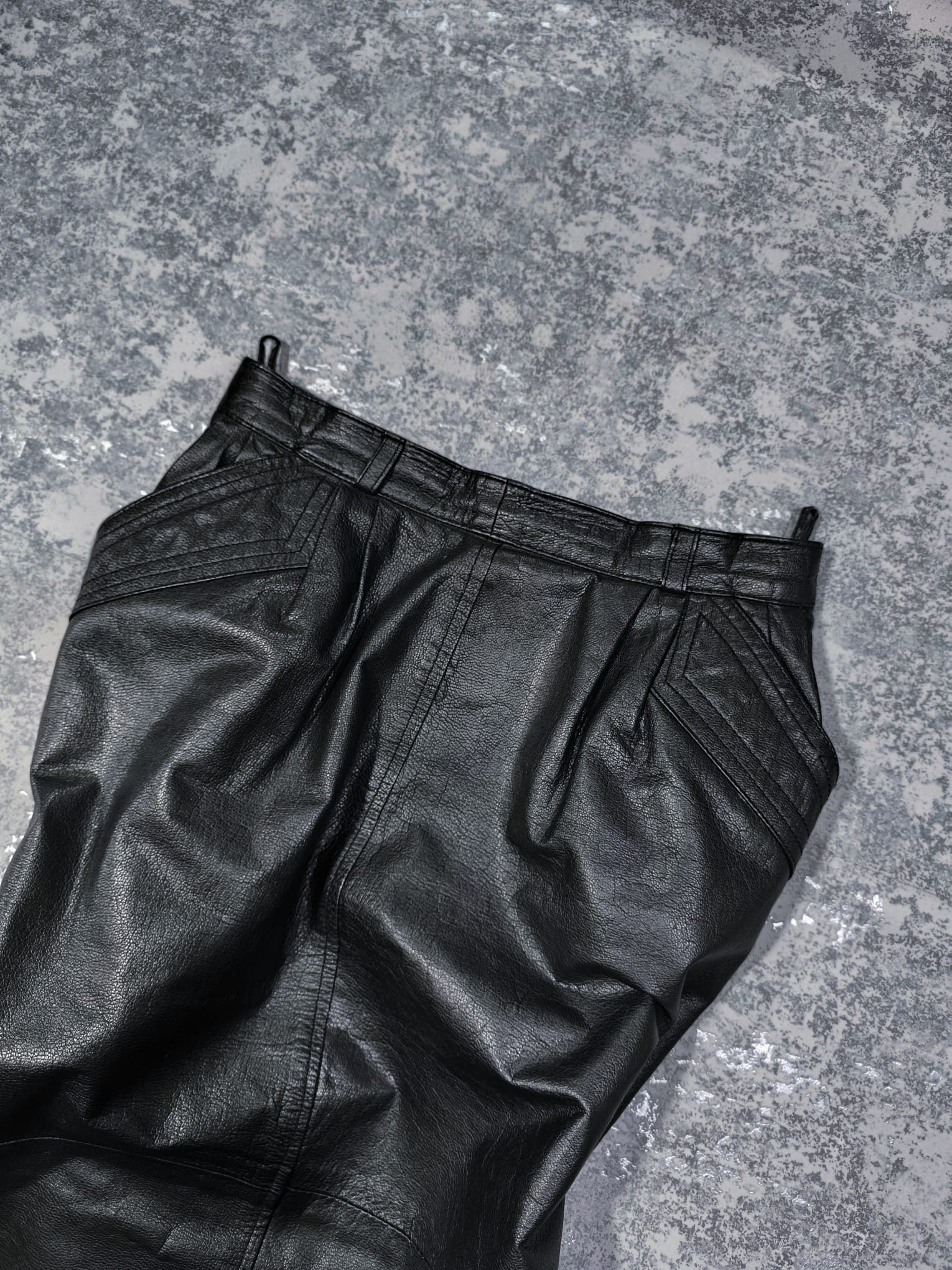 Hysteric Glamour × Leather ann demeulemeester balenciaga cdg style midi skirt Size 27" / US 4 / IT 40 - 2 Thumbnail