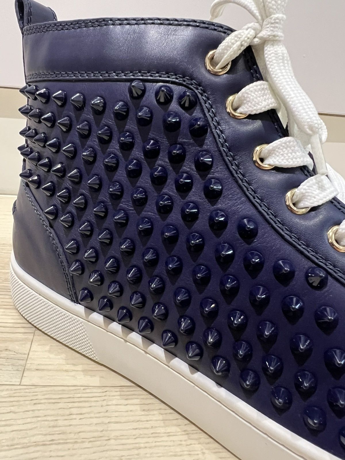 Christian Louboutin Christian Louboutin High Top Sneaker Size US 8.5 / EU 41-42 - 5 Thumbnail