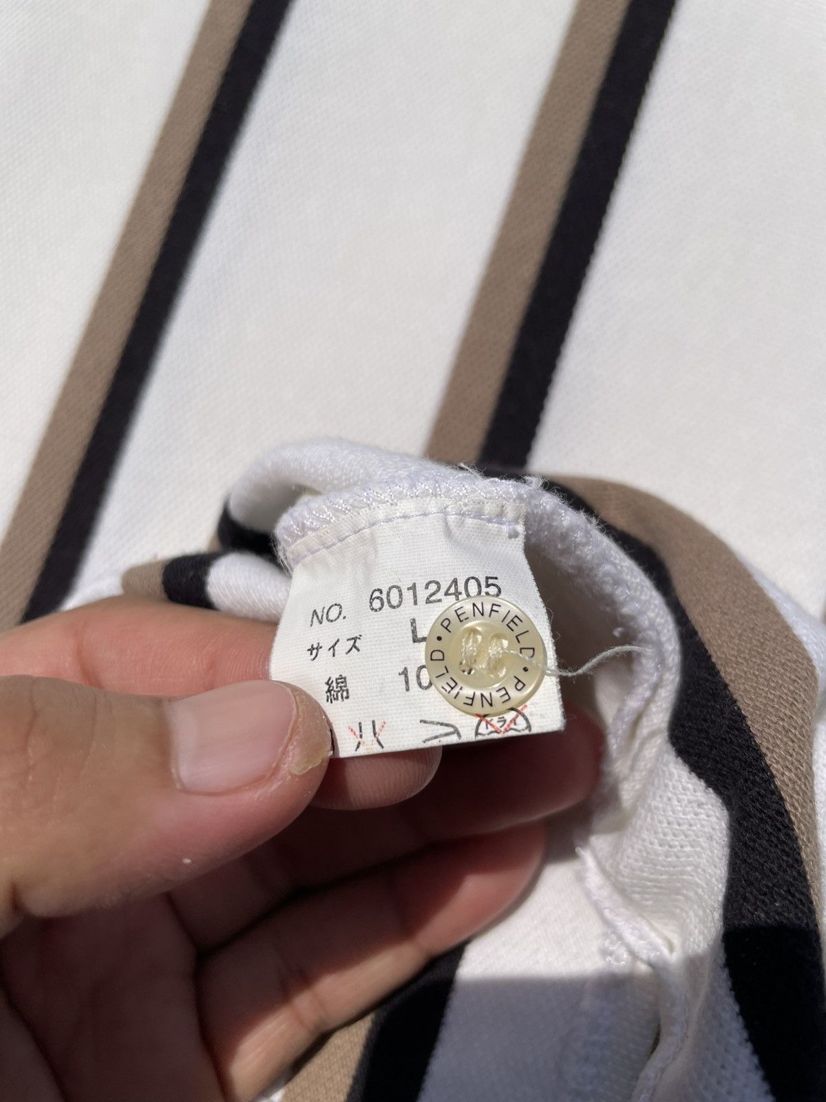 Penfield 🔥Accept Binding Offer🔥 Penfield Polo Shirt Stripes Size US L / EU 52-54 / 3 - 6 Thumbnail