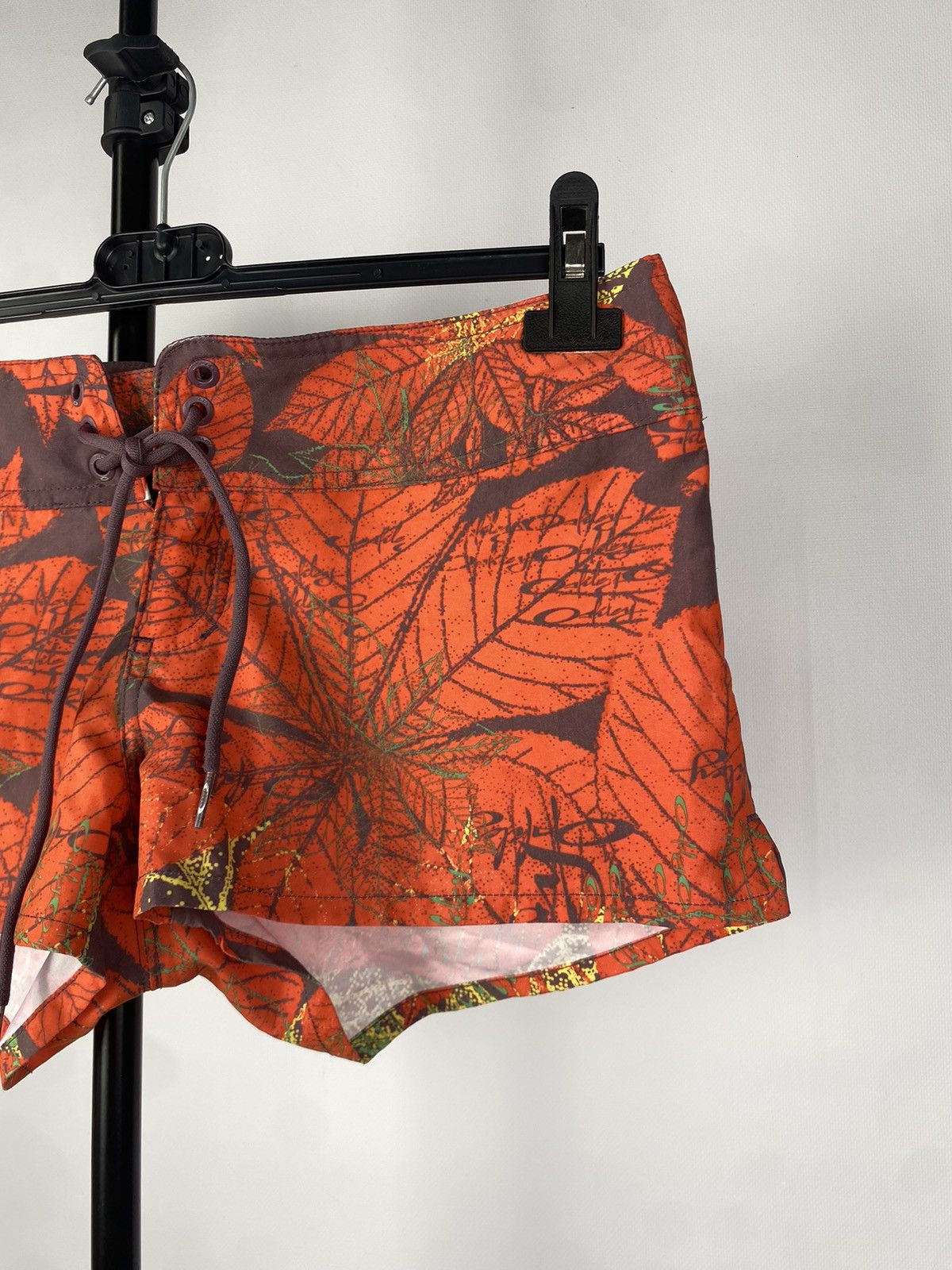 Oakley × Vintage Vintage Oakley Monogram Swim Shorts Orange Size 28" / US 6 / IT 42 - 3 Thumbnail