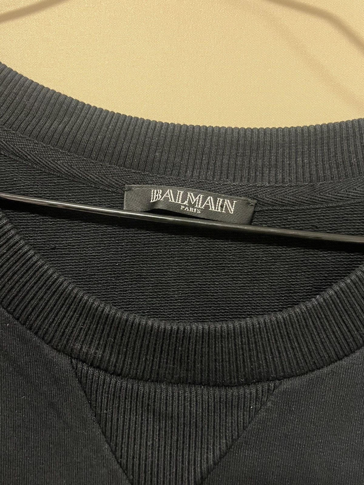 Balmain Balmain Coin Logo Sweatshirt Size US M / EU 48-50 / 2 - 2 Thumbnail