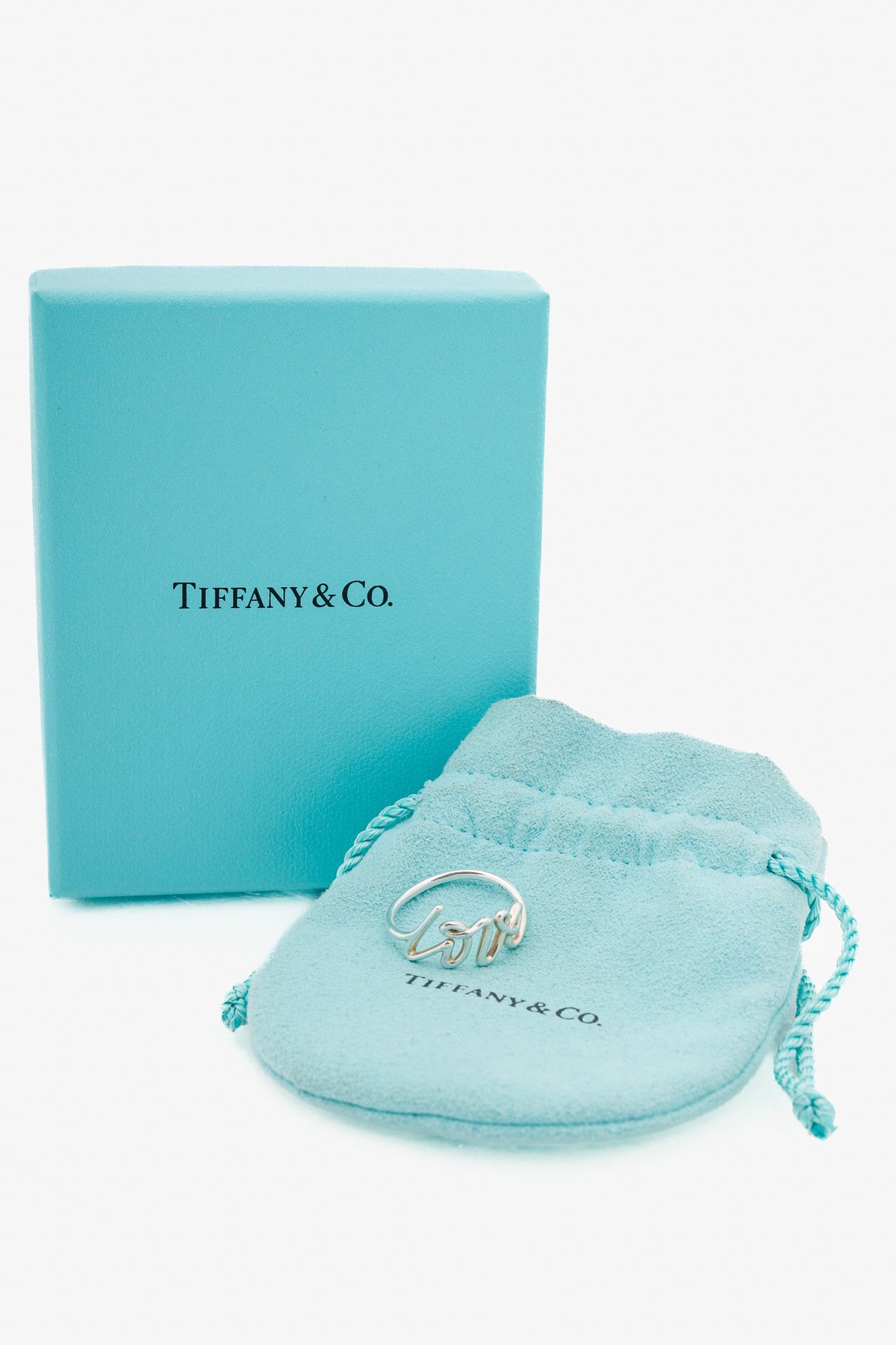 Tiffany & Co. Tiffany & Co. Paloma's Graffiti Love Sterling Silver Ring Size ONE SIZE - 5 Thumbnail