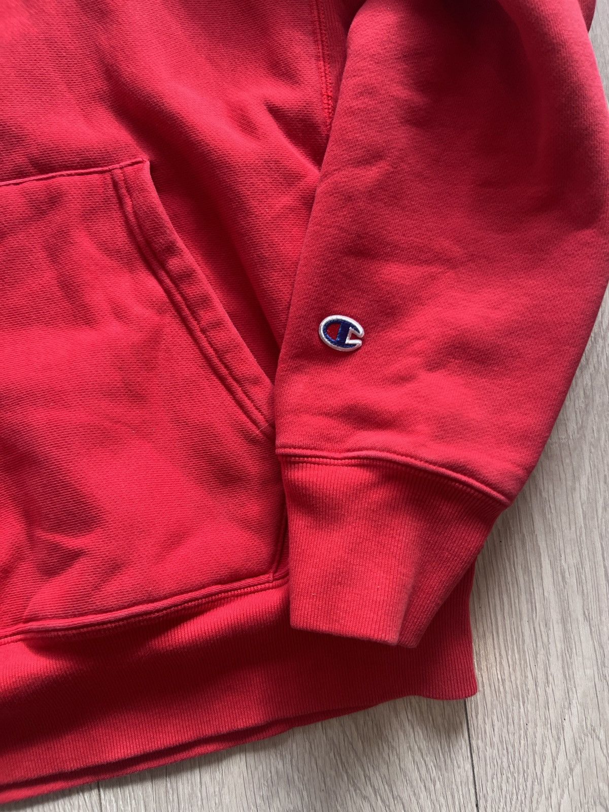 Champion × Pelvis Pelvis X Champion Collab Hoodie Sweatshirt Hype Red Large Size US L / EU 52-54 / 3 - 4 Thumbnail