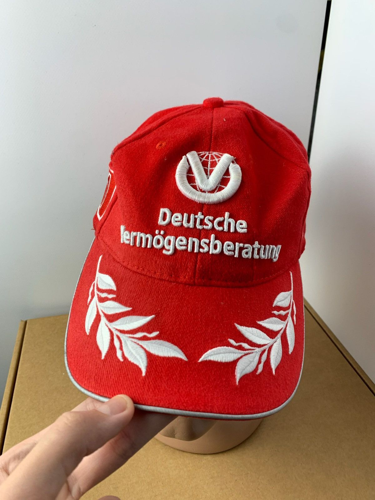 Ferrari × Vintage Vintage Ferrari cap racing logo Michael Schumacher Size ONE SIZE - 1 Thumbnail