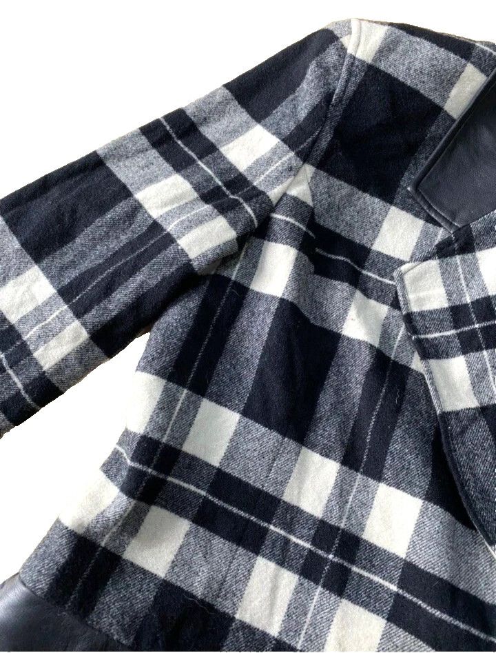 Courreges × Vintage COURREGES PARIS Women Plaid Jacket Size 9AR Retro Japan Size M / US 6-8 / IT 42-44 - 6 Thumbnail