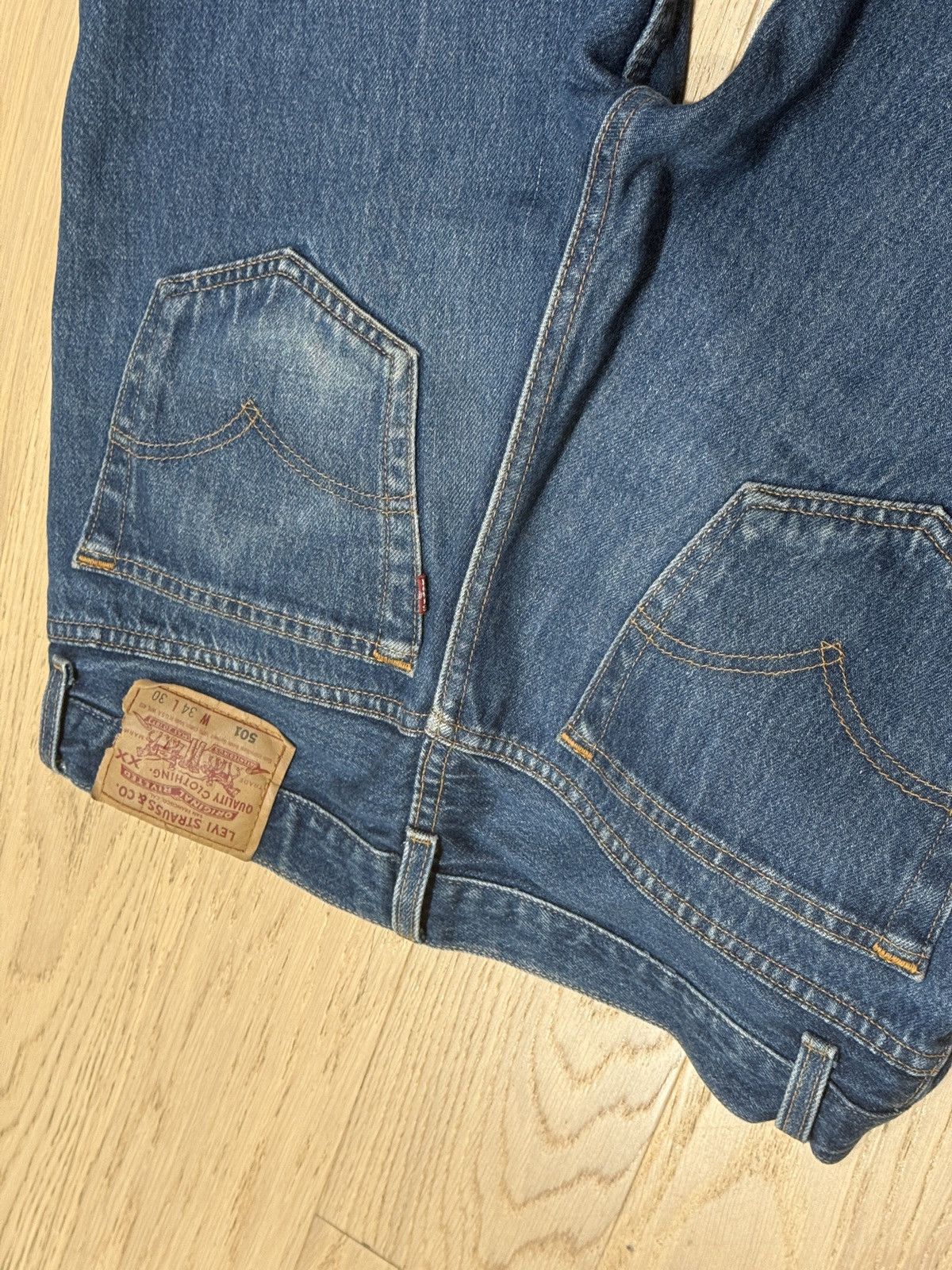 Levi's 1990s Levis 501 Size US 32 / EU 48 - 10 Thumbnail