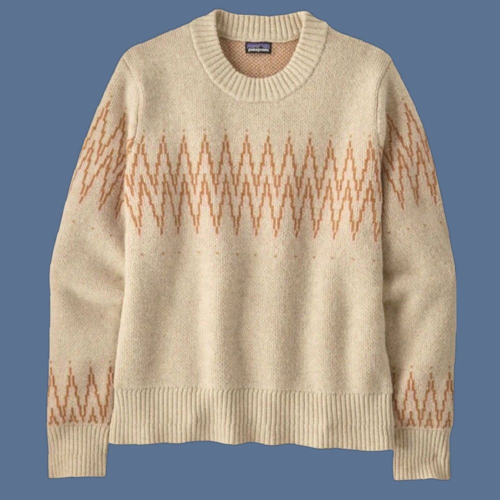 Patagonia Patagonia Women's Sweater Crewneck Wool Blend Knit Beige Regular S Pullover, 51025, EUC, Fall Winter Long Sleeve Size S / US 4 / IT 40 - 1 Thumbnail
