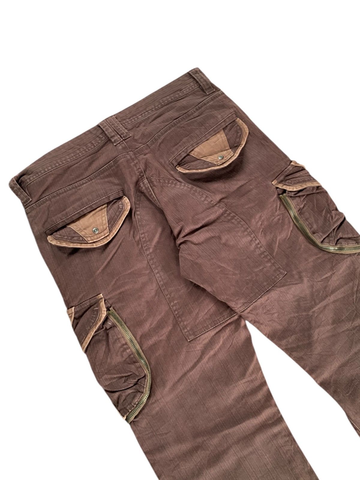 KMRii 2000s 31040=Uomo y2k 3D pocket pants Size US 32 / EU 48 - 4 Thumbnail