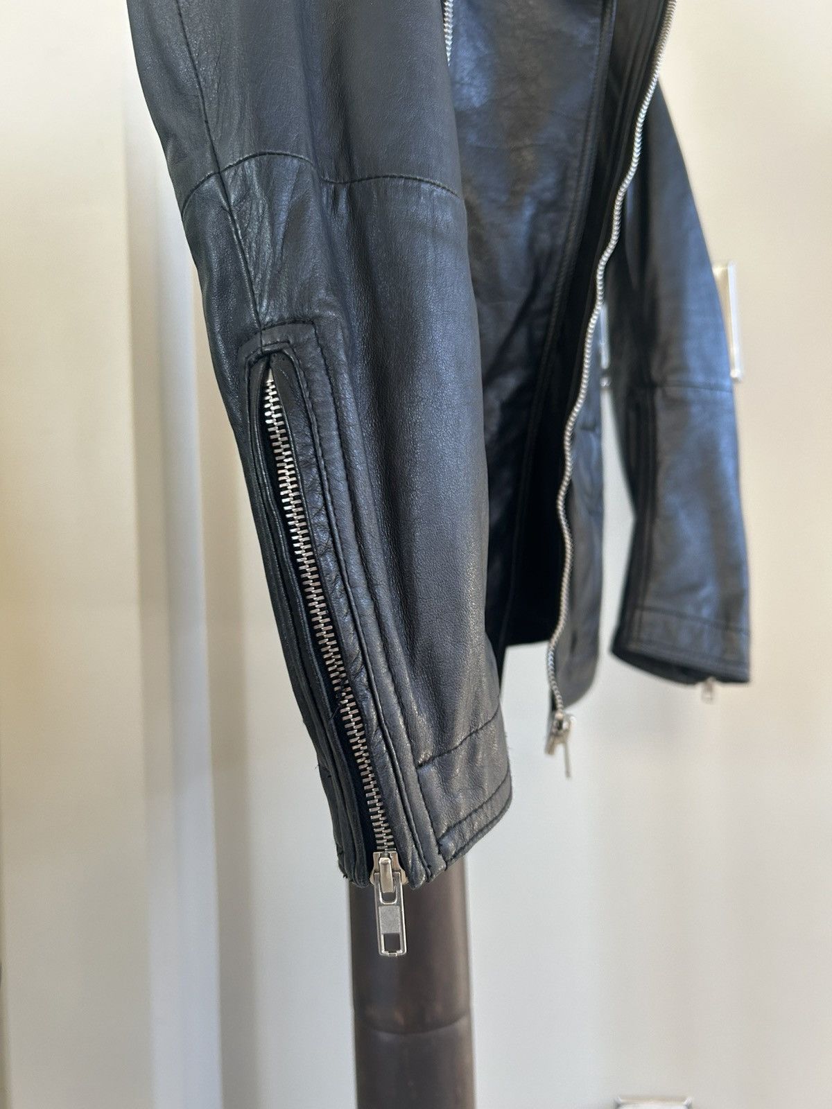 Rick Owens SS15 "Stooges" Leather Jacket Size US S / EU 44-46 / 1 - 6 Thumbnail