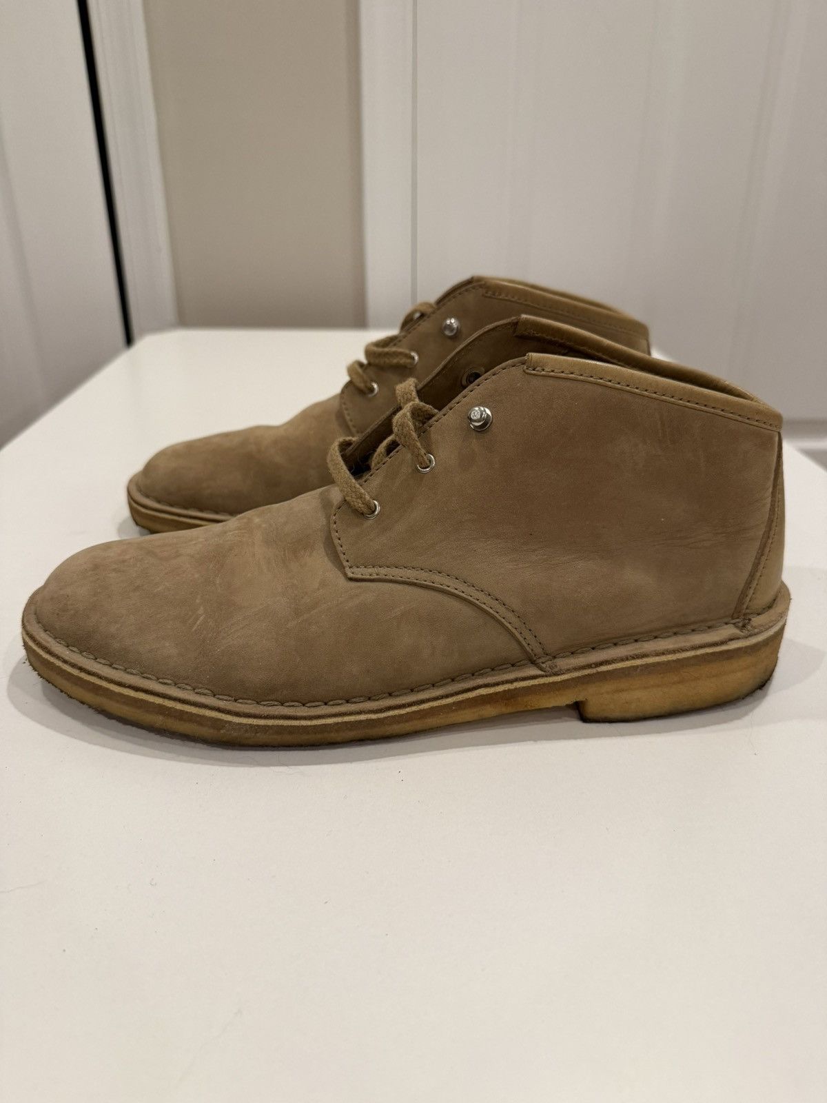 Clarks × Supreme VNDS Supreme Clarks Tan Chukka Boots Size 11 S/S Size 11 Size US 11 / EU 44 - 3 Thumbnail