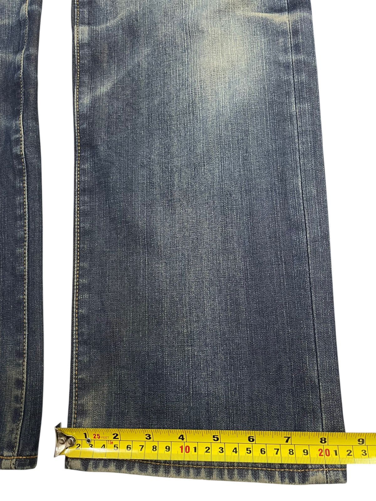 Uniqlo Vintage Japanese Uniqlo Mud Faded Wash Style Loose Jeans Size US 32 / EU 48 - 16 Thumbnail