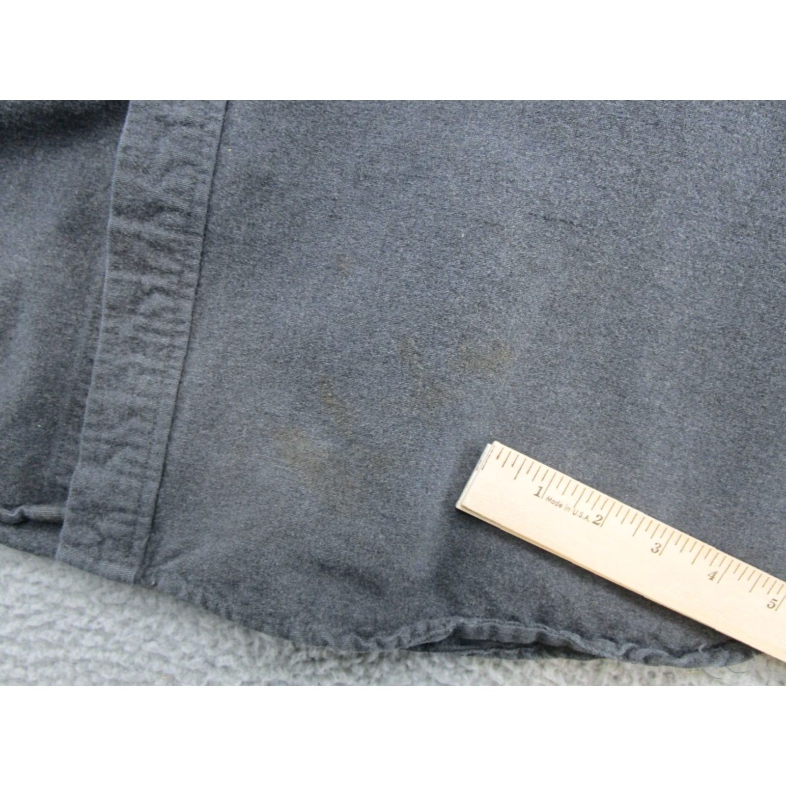 Vintage Guide Series Heavy Cotton Flannel Chamois Shirt Button Up Outdoors 2XLT Gray Cotton Classic Mens Long Sleeve Pocketed Button-Down Shirt Size US XXL / EU 58 / 5 - 2 Thumbnail