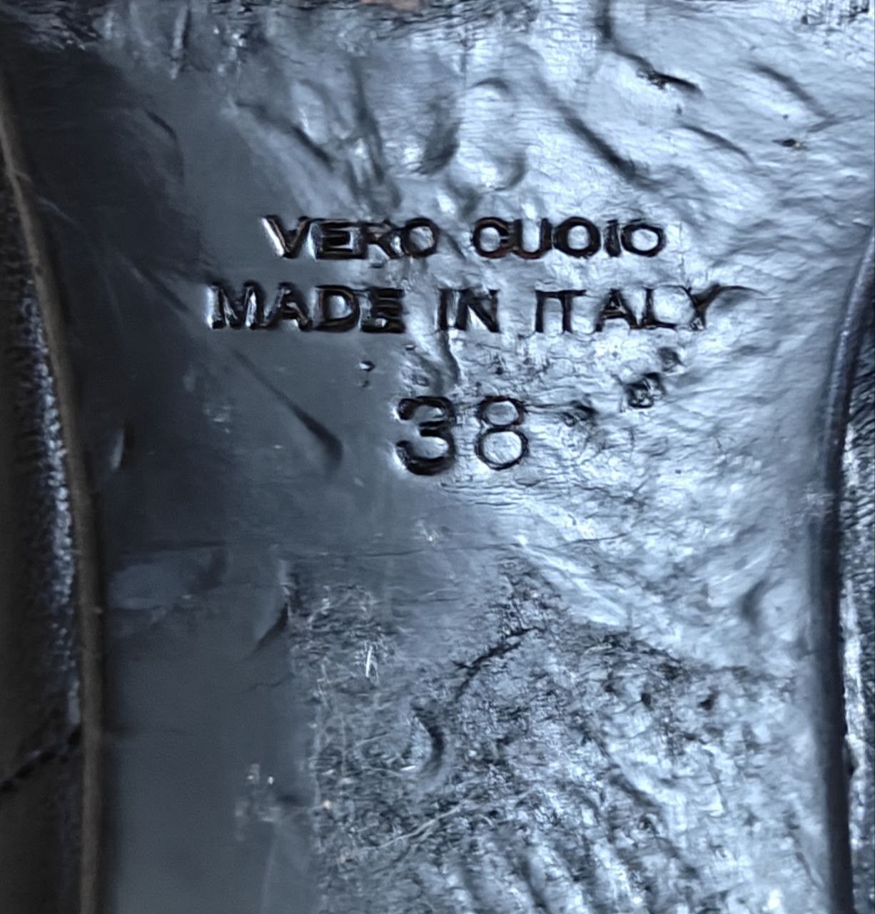 Genuine Leather Italian True Leather Boots, Opti Zipper Size US 8 / IT 38 - 9 Thumbnail